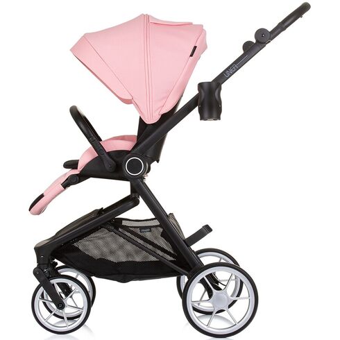 Carucior Chipolino Linea 3 in 1 flamingo, Culoare: Roz, Model: 3 in 1,poza 11