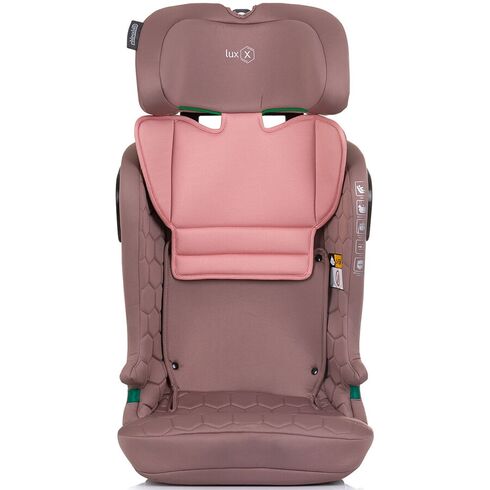Scaun auto Chipolino Lux X I-Size 76-150 cm cu sistem Isofix flamingo, Culoare: Roz, Grupa: 9-36kg (9 luni - 12 ani) - poza 4 - ExclusivMAG.ro