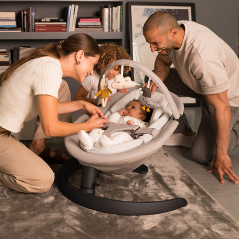 Sezlong Nuna Leaf Grow Cedar, Culoare: Multicolor,poza 9