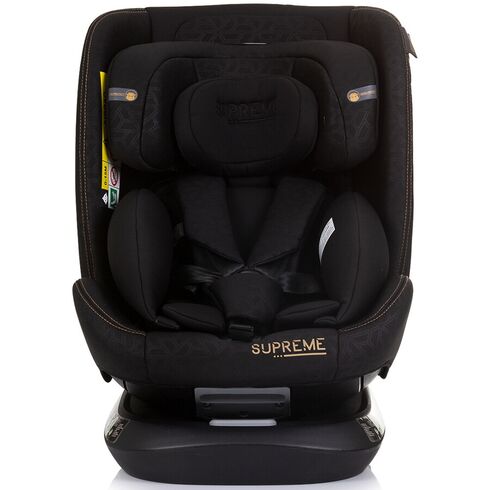 Scaun auto Chipolino Supreme I-Size 40-150 cm cu sistem Isofix obsidian, Culoare: Negru, Grupa: 0-36kg (0 luni - 12 ani),poza 3  - ExclusivMAG.ro Scaun auto Chipolino Supreme I-Size 40-150 cm cu sistem Isofix obsidian, Culoare: Negru, Grupa: 0-36kg (0 luni - 12 ani),poza 3