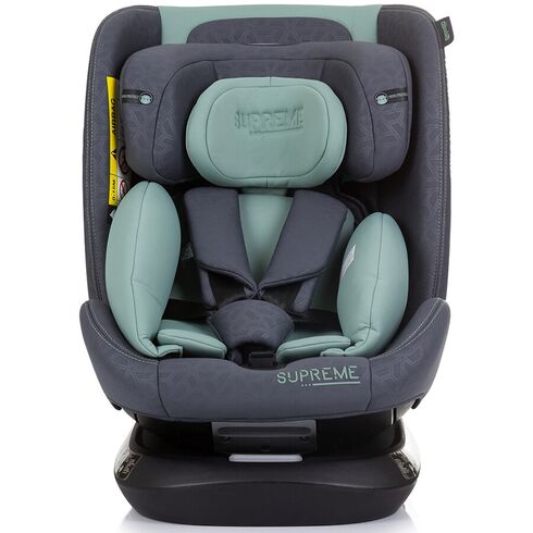 Scaun auto Chipolino Supreme I-Size 40-150 cm cu sistem Isofix pastel green, Culoare: Verde, Grupa: 0-36kg (0 luni - 12 ani),poza 3