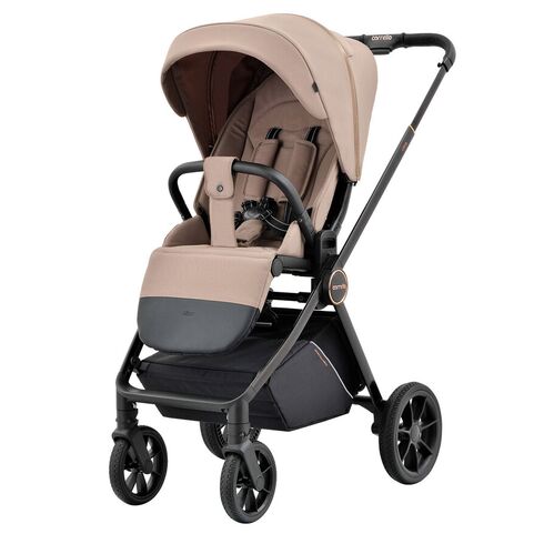 Carucior Carrello ULTRA 4 in 1 I-Size 40-87 cm cu baza Isofix Antique Beige,poza 4