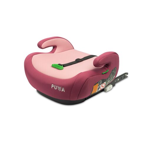 Inaltator Caretero Puma Isofix I-Size 125-150 cm Roz, Culoare: Roz, Grupa: 22-36kg (6 ani - 12 ani)  - ExclusivMAG.ro