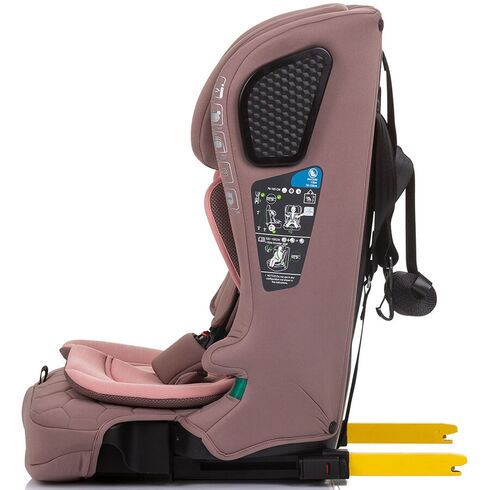 Scaun auto Chipolino Lux X I-Size 76-150 cm cu sistem Isofix flamingo, Culoare: Roz, Grupa: 9-36kg (9 luni - 12 ani) - poza 5 - ExclusivMAG.ro