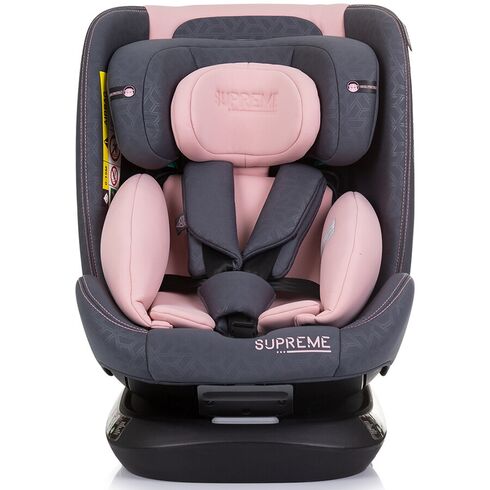 Scaun auto Chipolino Supreme I-Size 40-150 cm cu sistem Isofix flamingo, Culoare: Roz, Grupa: 0-36kg (0 luni - 12 ani),poza 3