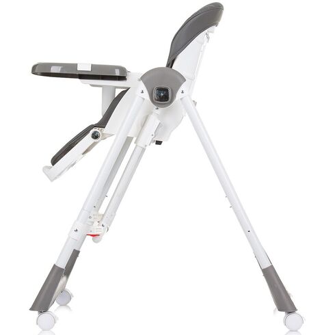 Scaun de masa Chipolino Milk Shake 2 in 1 granite, Culoare: Gri,poza 5