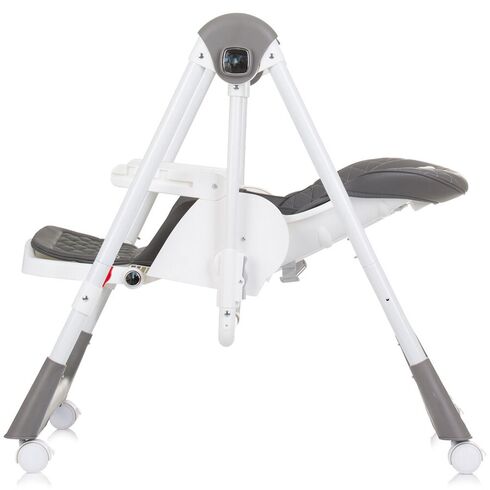 Scaun de masa Chipolino Milk Shake 2 in 1 granite, Culoare: Gri,poza 8