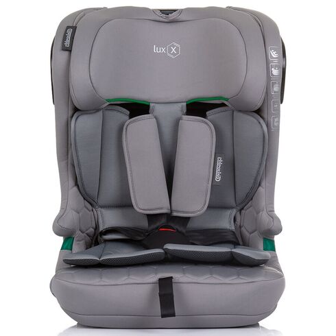 Scaun auto Chipolino Lux X I-Size 76-150 cm cu sistem Isofix granite, Culoare: Gri, Grupa: 9-36kg (9 luni - 12 ani),poza 3  - ExclusivMAG.ro Scaun auto Chipolino Lux X I-Size 76-150 cm cu sistem Isofix granite, Culoare: Gri, Grupa: 9-36kg (9 luni - 12 ani),poza 3