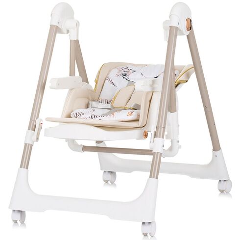 Scaun de masa Chipolino Milk Shake 2 in 1 macadamia, Culoare: Bej,poza 4