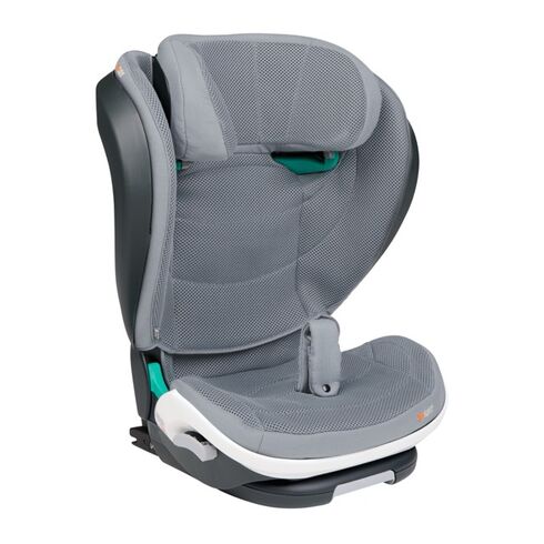 Scaun auto copii Besafe Flex FIX 2 Peak Mesh, Culoare: Gri deschis, Grupa: 15-36kg (4 ani - 12 ani)