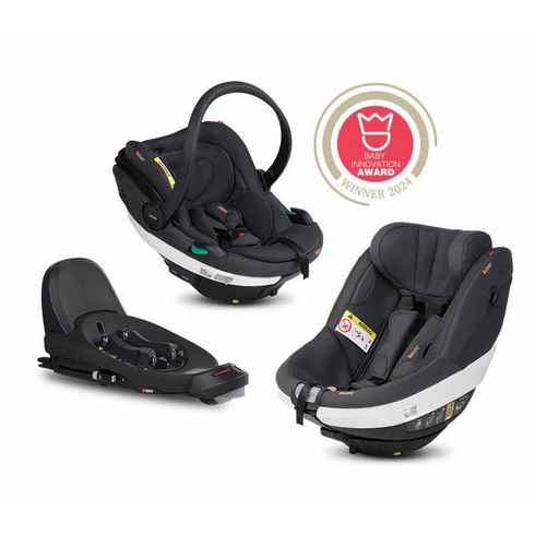 Scoică BeSafe Go Beyond Gri Anthracite Mesh, Culoare: Negru/Gri, Grupa: 0-13kg (0 luni - 12 luni),poza 8