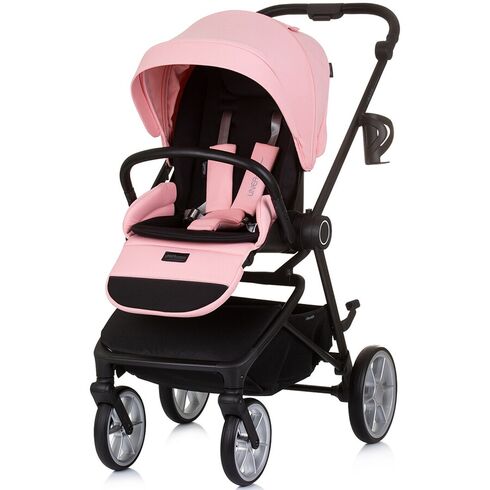 Carucior Chipolino Linea 3 in 1 flamingo, Culoare: Roz, Model: 3 in 1,poza 8