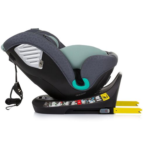 Scaun auto Chipolino Supreme I-Size 40-150 cm cu sistem Isofix pastel green, Culoare: Verde, Grupa: 0-36kg (0 luni - 12 ani),poza 10
