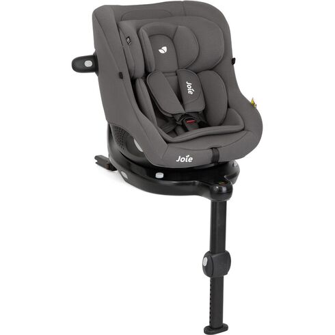 Scaun auto Joie i-Pivot 360° Thunder, 40-105 cm, certificat R129, Culoare: Gri, Grupa: 0-18kg (0 luni - 4 ani)
