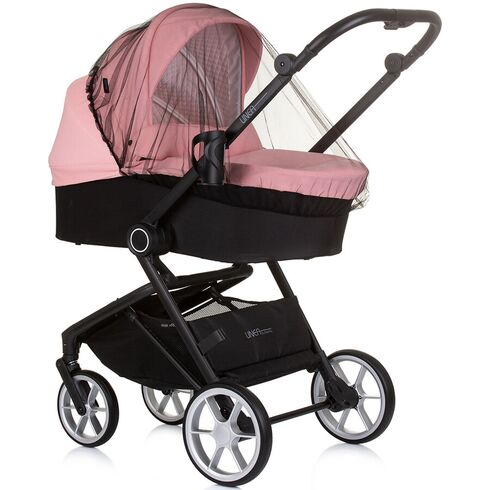 Carucior Chipolino Linea 3 in 1 flamingo, Culoare: Roz, Model: 3 in 1,poza 4