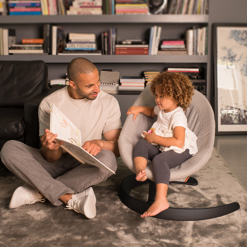 Sezlong Nuna Leaf Grow Cedar, Culoare: Multicolor,poza 11