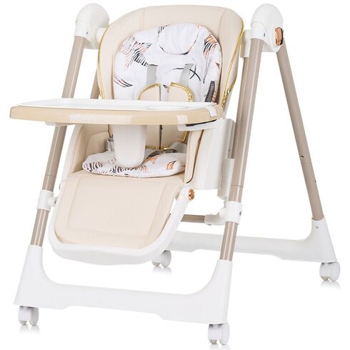 Scaun de masa Chipolino Milk Shake 2 in 1 macadamia, Culoare: Bej,poza 3