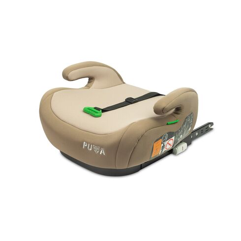 Inaltator Caretero Puma Isofix I-Size 125-150 cm Bej, Culoare: Bej, Grupa: 22-36kg (6 ani - 12 ani)