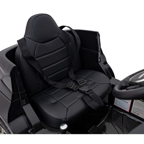 Masinuta electrica cu telecomanda ASTON MARTIN DBX, roti EVA, scaun tapitat, putere 100W - Negru, Culoare: Negru, Capacitate acumulator: 12V,poza 3
