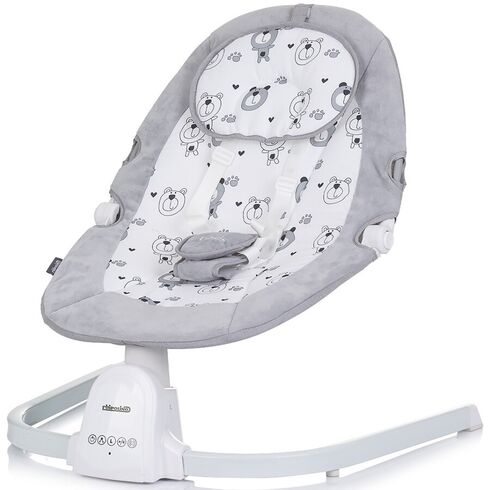 Leagan electric Chipolino Oasis granite, Culoare: Gri deschis,poza 3