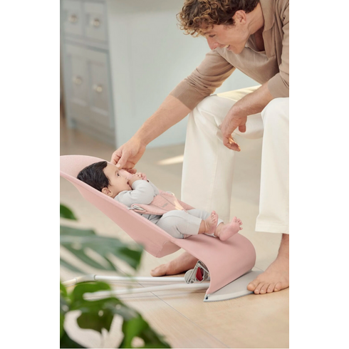 BabyBjorn - Balansoar Bliss Light Pink, 3D Jersey, Culoare: Roz,poza 5