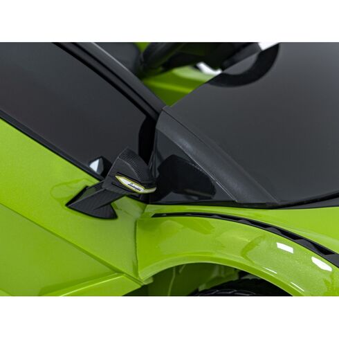 Masinuta electrica cu telecomanda LAMBORGHINI SIAN, roti EVA, scaun tapitat, putere 106W - Verde, Culoare: Verde, Capacitate acumulator: 12V,poza 7