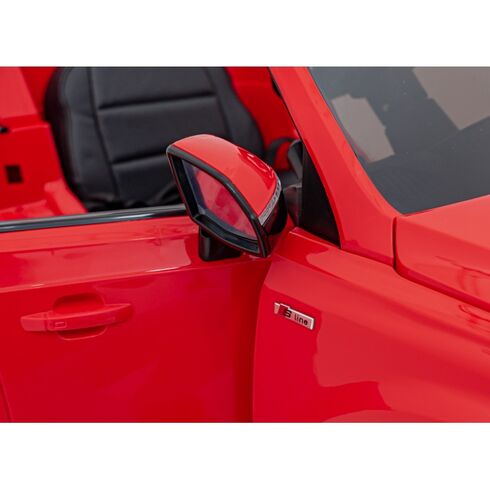 Masinuta electrica cu telecomanda AUDI Q7 NEW LIFT, roti EVA, scaun tapitat, putere 70W - Rosu, Culoare: Rosu, Capacitate acumulator: 12V,poza 6