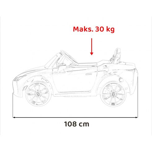 Masinuta electrica cu telecomanda LEXUS LC500, roti EVA, scaun tapitat, putere 70W - Rosu, Culoare: Rosu, Capacitate acumulator: 12V,poza 12  - ExclusivMAG.ro Masinuta electrica cu telecomanda LEXUS LC500, roti EVA, scaun tapitat, putere 70W - Rosu, Culoare: Rosu, Capacitate acumulator: 12V,poza 12
