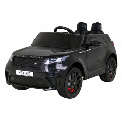 Masinuta electrica cu telecomanda RANGE ROVER VELAR, roti EVA, scaun tapitat, putere 70W - Negru, Culoare: Negru, Capacitate acumulator: 12V