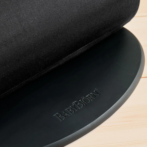 BabyBjorn - Balansoarul Balance Soft Black/Dark Gray, Tesatura, Culoare: Gri/Negru,poza 10