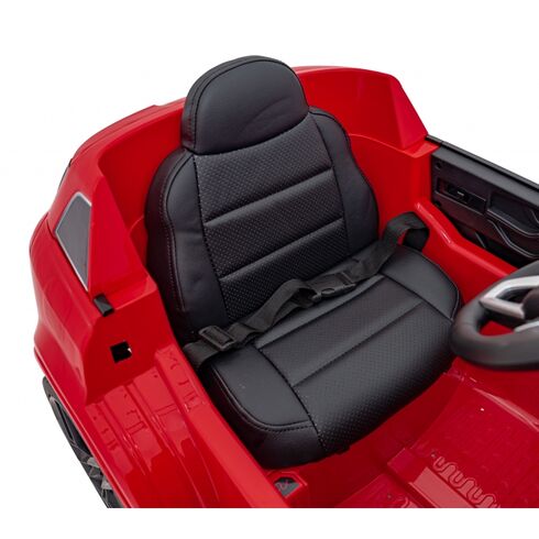 Masinuta electrica cu telecomanda AUDI Q7 NEW LIFT, roti EVA, scaun tapitat, putere 70W - Rosu, Culoare: Rosu, Capacitate acumulator: 12V,poza 5