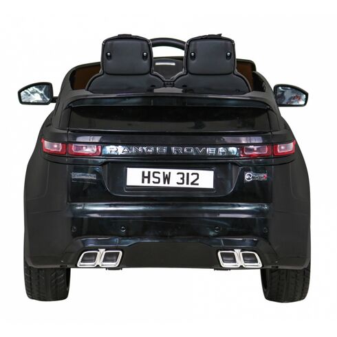Masinuta electrica cu telecomanda RANGE ROVER VELAR, roti EVA, scaun tapitat, putere 70W - Negru, Culoare: Negru, Capacitate acumulator: 12V,poza 5