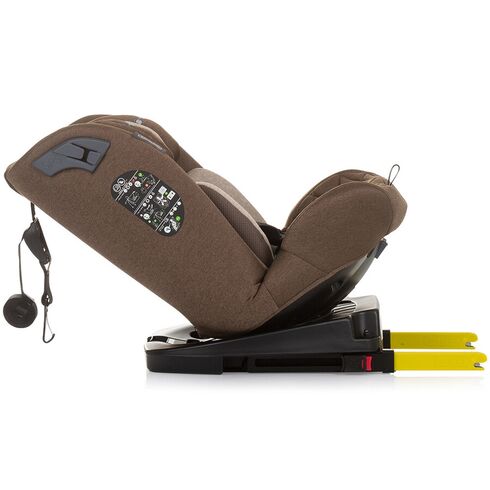 Scaun auto Chipolino X Factor I-Size 40-150 cm macadamia cu sistem Isofix, Culoare: Maro, Grupa: 0-36kg (0 luni - 12 ani),poza 9  - ExclusivMAG.ro Scaun auto Chipolino X Factor I-Size 40-150 cm macadamia cu sistem Isofix, Culoare: Maro, Grupa: 0-36kg (0 luni - 12 ani),poza 9