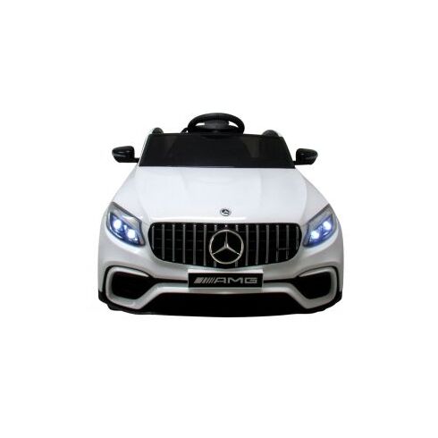 Masinuta electrica cu telecomanda 4 x 4, roti EVA, Mercedes AMG GLC 63S, varsta 3-6 ani, putere 180W R-Sport - Alb, Culoare: Alb, Capacitate acumulator: 12V - poza 3 - ExclusivMAG.ro