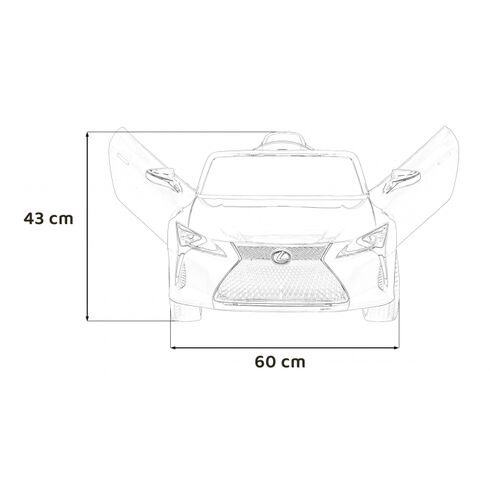 Masinuta electrica cu telecomanda LEXUS LC500, roti EVA, scaun tapitat, putere 70W - Rosu, Culoare: Rosu, Capacitate acumulator: 12V,poza 11  - ExclusivMAG.ro Masinuta electrica cu telecomanda LEXUS LC500, roti EVA, scaun tapitat, putere 70W - Rosu, Culoare: Rosu, Capacitate acumulator: 12V,poza 11