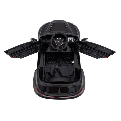 Masinuta electrica cu telecomanda ASTON MARTIN DBX, roti EVA, scaun tapitat, putere 100W - Negru, Culoare: Negru, Capacitate acumulator: 12V,poza 2