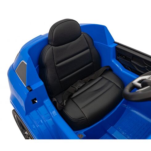 Masinuta electrica cu telecomanda AUDI Q7 NEW LIFT, roti EVA, scaun tapitat, putere 70W - Albastru, Culoare: Albastru, Capacitate acumulator: 12V,poza 8
