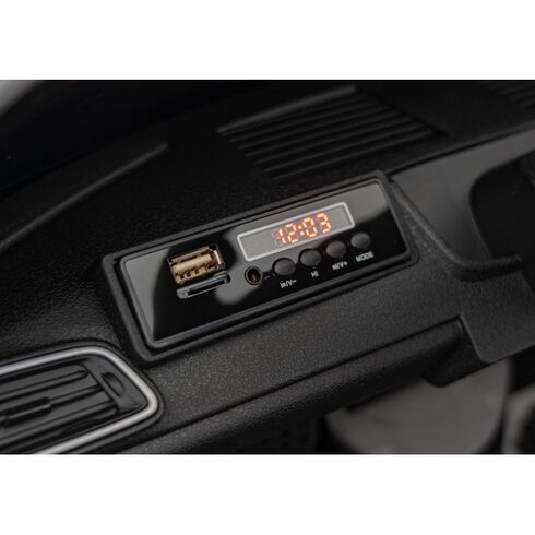 Masinuta electrica cu telecomanda MASERATI GHIBLI, roti EVA, scaun tapitat, putere 60W - Negru, Culoare: Negru, Capacitate acumulator: 12V,poza 11