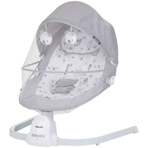 Leagan electric Chipolino Oasis granite, Culoare: Gri deschis,poza 2