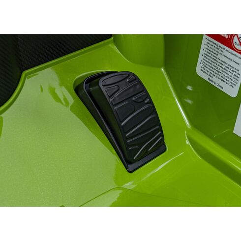 Masinuta electrica cu telecomanda LAMBORGHINI SIAN, roti EVA, scaun tapitat, putere 106W - Verde, Culoare: Verde, Capacitate acumulator: 12V,poza 3