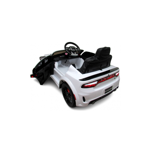Masinuta electrica cu telecomanda, roti EVA, varsta 1-5 ani, putere 90W, DODGE SRT R-Sport - Alb, Culoare: Alb, Capacitate acumulator: 12V,poza 5  - ExclusivMAG.ro Masinuta electrica cu telecomanda, roti EVA, varsta 1-5 ani, putere 90W, DODGE SRT R-Sport - Alb, Culoare: Alb, Capacitate acumulator: 12V,poza 5
