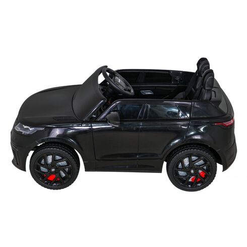 Masinuta electrica cu telecomanda RANGE ROVER VELAR, roti EVA, scaun tapitat, putere 70W - Negru, Culoare: Negru, Capacitate acumulator: 12V,poza 3