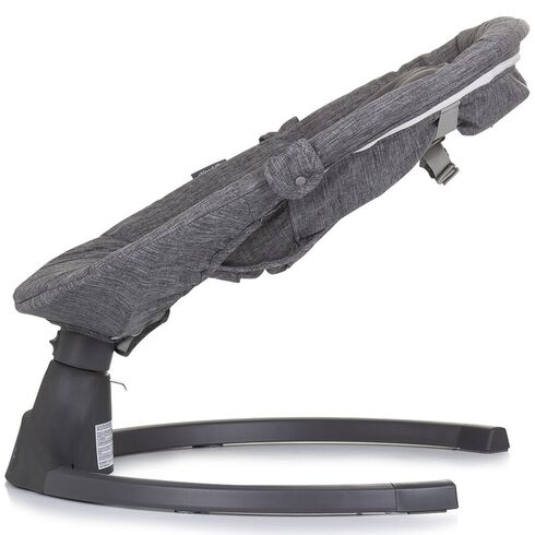 Leagan electric Chipolino Nest granite, Culoare: Negru,poza 5