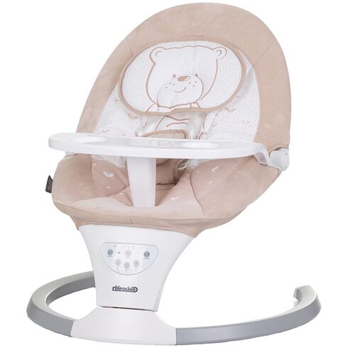 Leagan electric Chipolino Lera macadamia, Culoare: Bej