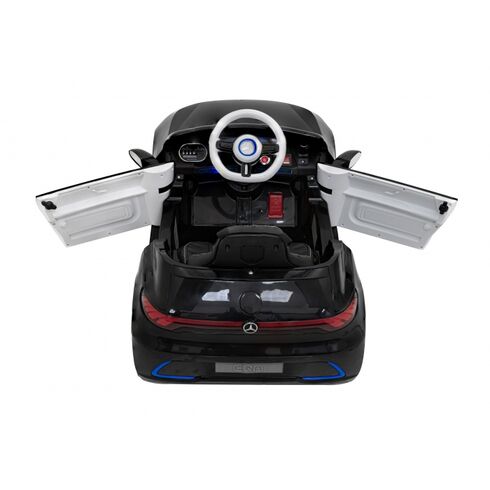 Masinuta electrica cu telecomanda MERCEDES BENZ AMG EQA, roti EVA, scaun tapitat, 101x69x53 cm, putere 70W - Negru, Culoare: Negru, Capacitate acumulator: 12V,poza 5  - ExclusivMAG.ro Masinuta electrica cu telecomanda MERCEDES BENZ AMG EQA, roti EVA, scaun tapitat, 101x69x53 cm, putere 70W - Negru, Culoare: Negru, Capacitate acumulator: 12V,poza 5