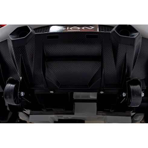 Masinuta electrica cu telecomanda LAMBORGHINI SIAN, roti EVA, scaun tapitat, putere 106W - Alb, Culoare: Alb, Capacitate acumulator: 12V,poza 5