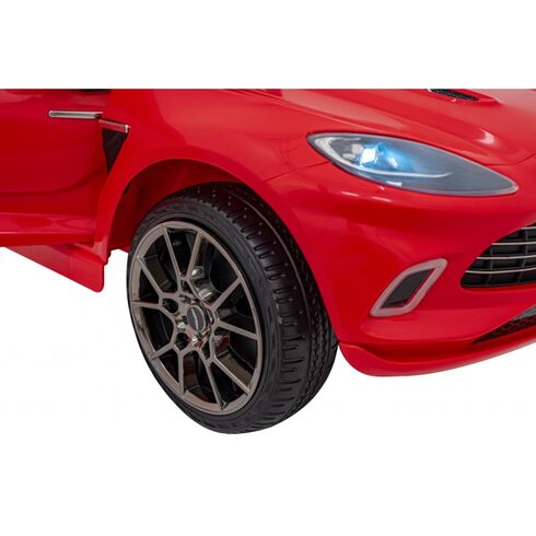 Masinuta electrica cu telecomanda ASTON MARTIN DBX, roti EVA, scaun tapitat, putere 100W - Rosu, Culoare: Rosu, Capacitate acumulator: 12V,poza 4  - ExclusivMAG.ro Masinuta electrica cu telecomanda ASTON MARTIN DBX, roti EVA, scaun tapitat, putere 100W - Rosu, Culoare: Rosu, Capacitate acumulator: 12V,poza 4