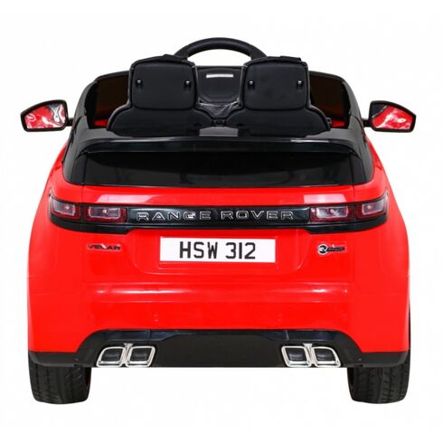 Masinuta electrica cu telecomanda RANGE ROVER VELAR, roti EVA, scaun tapitat, putere 70W - Rosu, Culoare: Rosu, Capacitate acumulator: 12V,poza 5