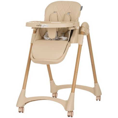 Scaun de masa Chipolino Candy Shop macadamia, Culoare: Crem