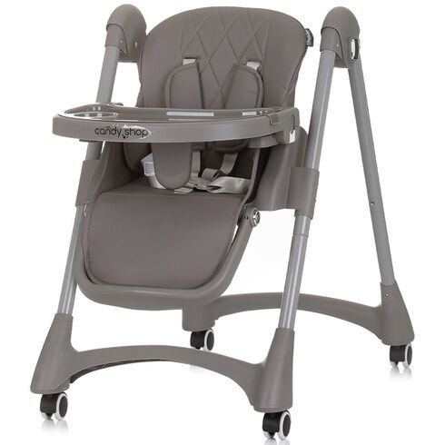 Scaun de masa Chipolino Candy Shop granite, Culoare: Gri,poza 3